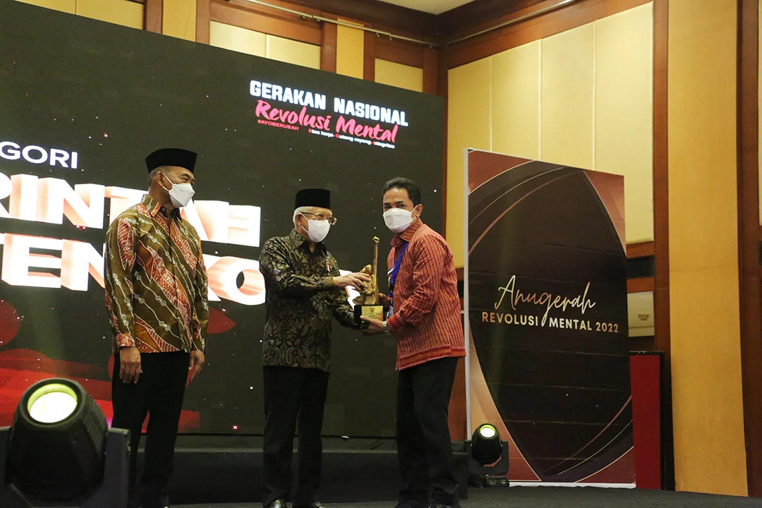 Foto Anugerah Revolusi Mental (ARM) Tahun 2022, Kementerian Koordinator Bidang Pembangunan Manusia dan Kebudayaan RI, Jakarta (21 Desember 2022)